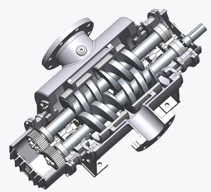 雙螺桿泵的工作原理是什么？雙螺桿泵有什么優(yōu)點？